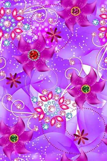 写意印花华亿平台图片