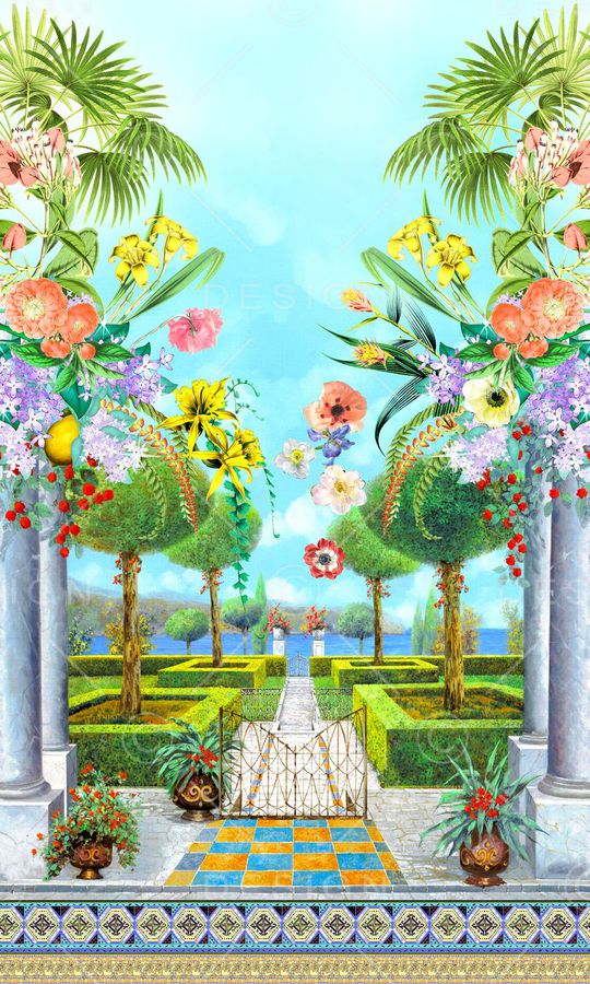 时尚印花华亿平台图片