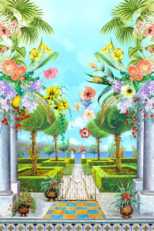 时尚印花华亿平台图片