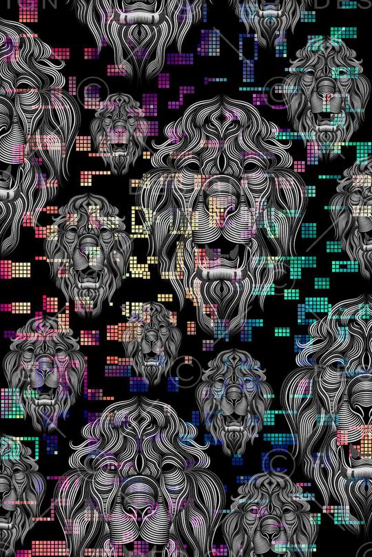 格子印花华亿平台图片