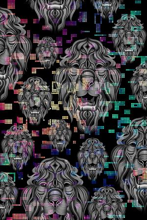 格子印花华亿平台图片