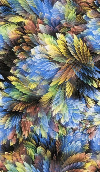 抽象印花华亿平台图片