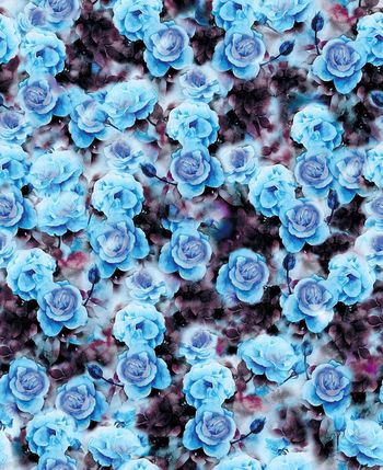 514992-手绘 玫瑰 花卉 女装 夹克 沙发