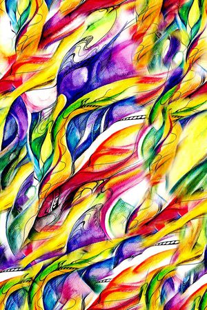 手绘印花华亿平台图片