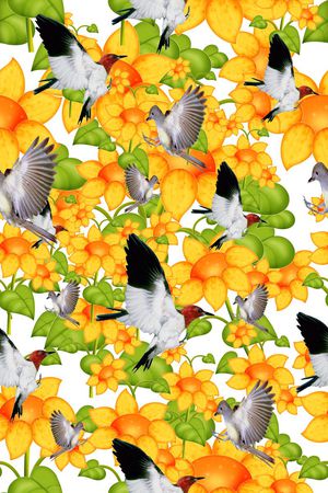 中国风印花华亿平台图片