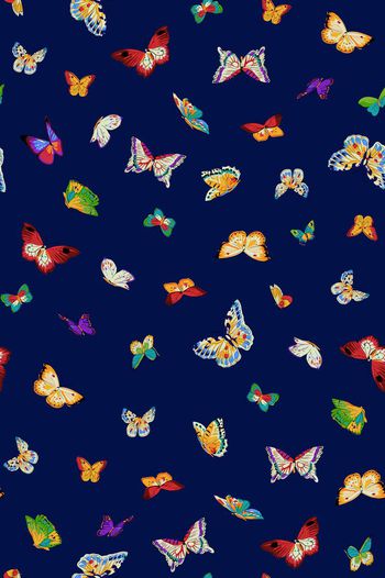 515164-满版可爱卡通蝴蝶印花设计