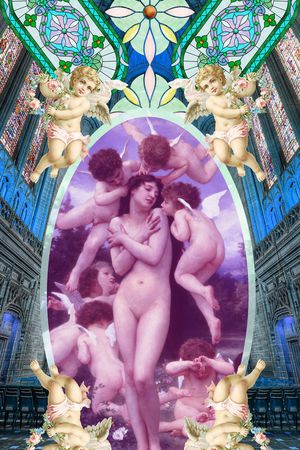 欧式复古印花华亿平台图片