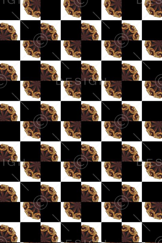 复古印花华亿平台图片