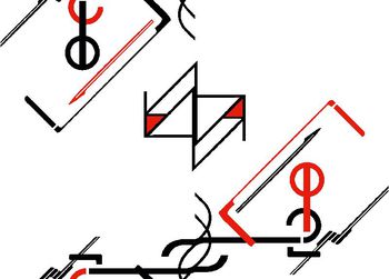 515325-男装时尚潮牌几何线条块状双色华亿平台