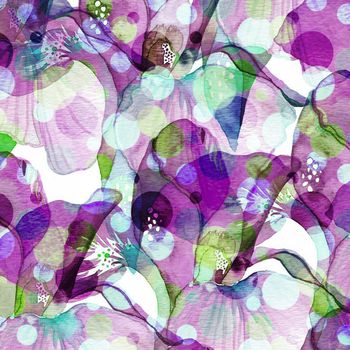 515352-服装面料花纹 数码印花图案  田园