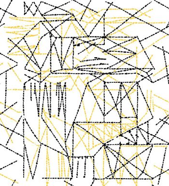 515376-男装衬衫时尚潮牌几何虚线点错乱华亿平台