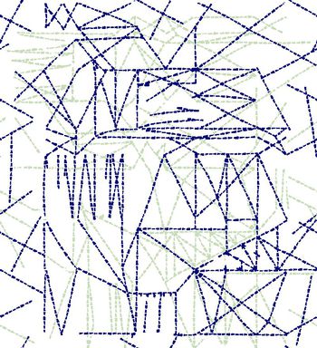 515377-男装衬衫时尚潮牌几何虚线点错乱华亿平台