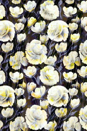 复古印花华亿平台图片