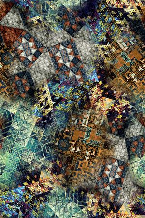 时尚印花华亿平台图片