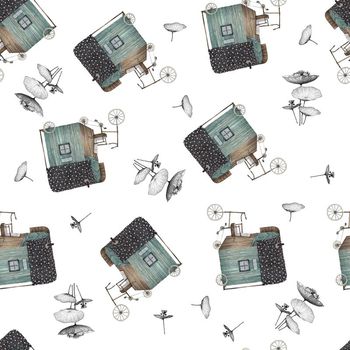 515467-开一车浪漫满屋入荷花池，清新华亿平台