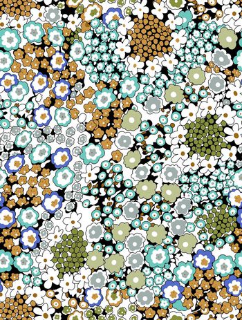 小碎花印花华亿平台图片