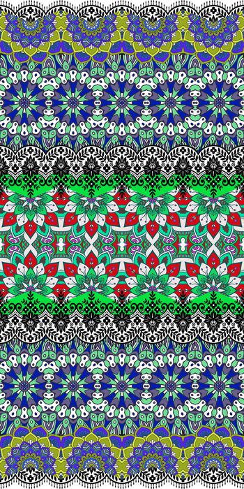 515549-民族风波西米亚风土耳其风格曼陀罗花