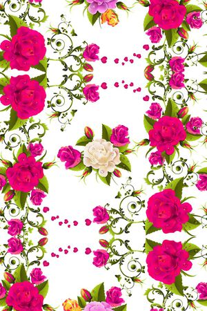 抽象印花华亿平台图片