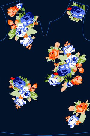 休闲印花华亿平台图片