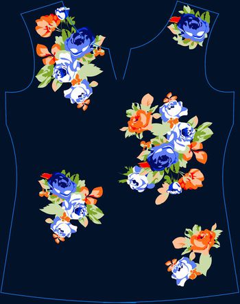 休闲印花华亿平台图片