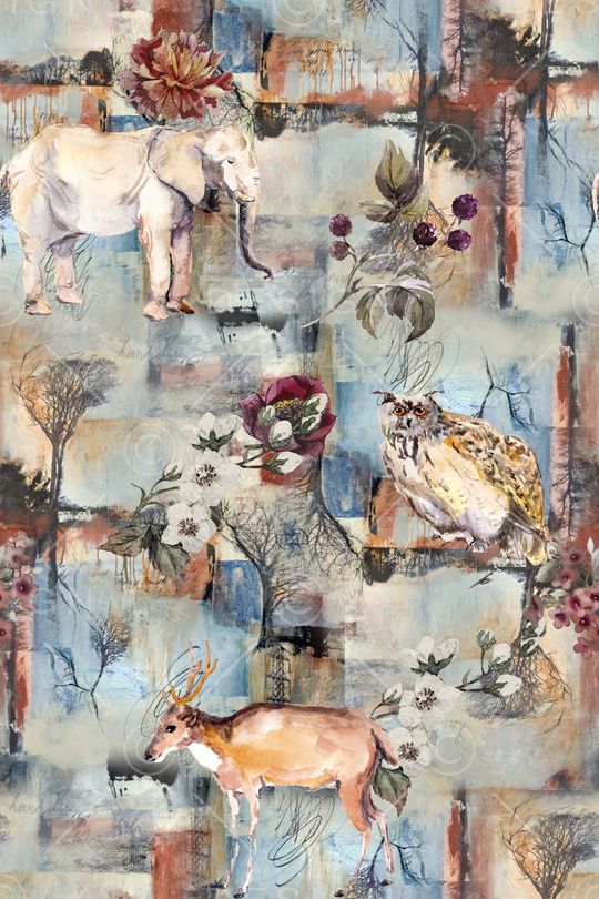 非洲印花华亿平台图片