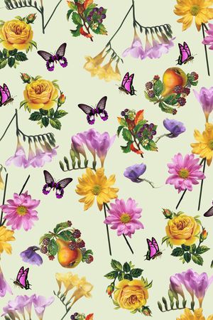 最新时尚流行印花华亿平台图片