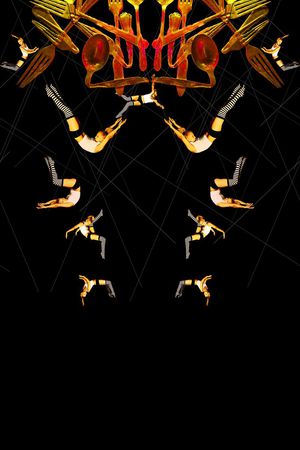 流行时尚印花华亿平台图片