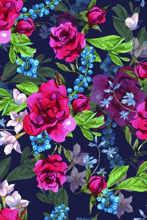 清新印花华亿平台图片