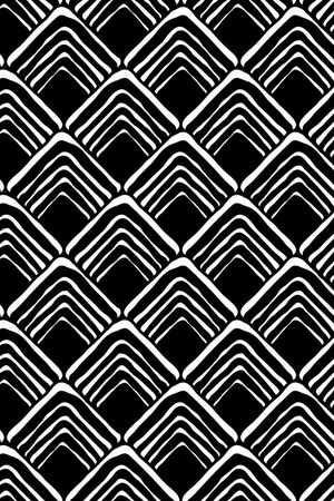 时尚几何花印花华亿平台图片