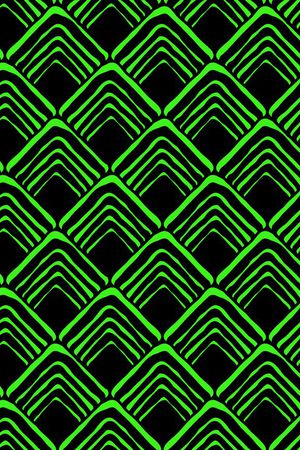 时尚几何花印花华亿平台图片