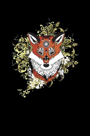 狐狸印花华亿平台图片