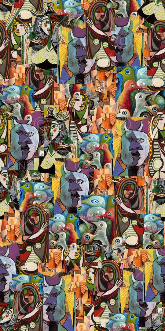 抽象印花华亿平台图片