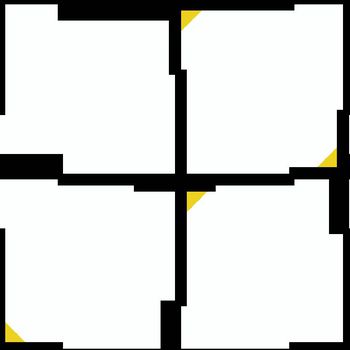 515912-2016春夏男装衬衫时尚几何错位格