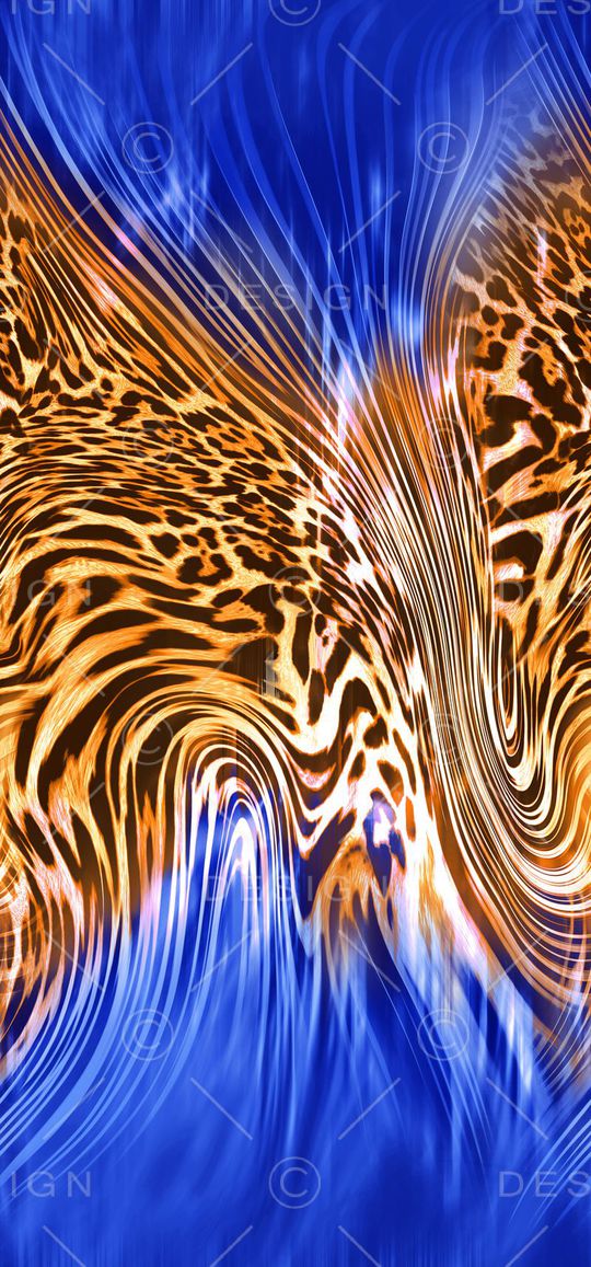 豹纹印花华亿平台图片