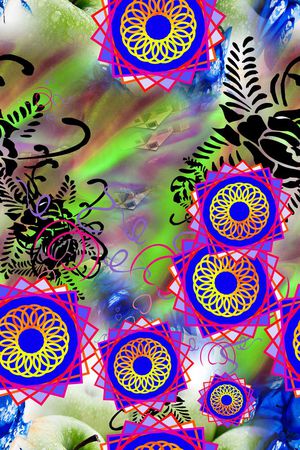 长巾围巾印花华亿平台图片