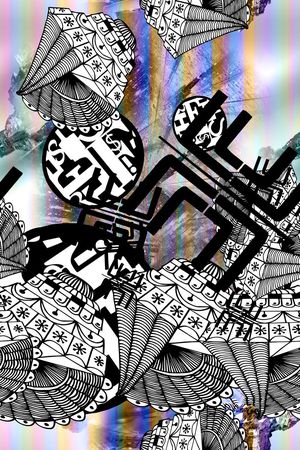 长巾围巾印花华亿平台图片