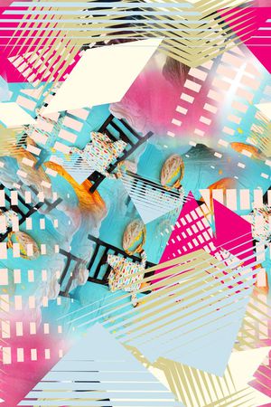 长巾围巾印花华亿平台图片