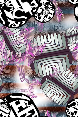 春夏新款印花华亿平台图片