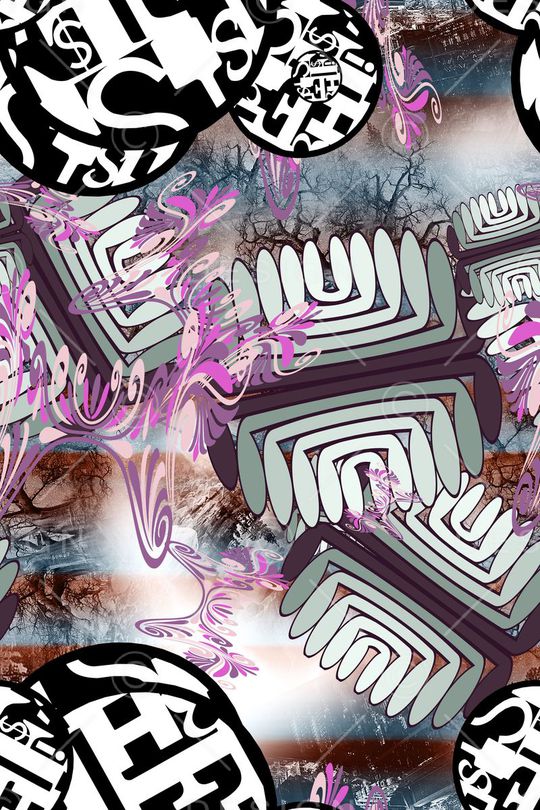 春夏新款印花华亿平台图片