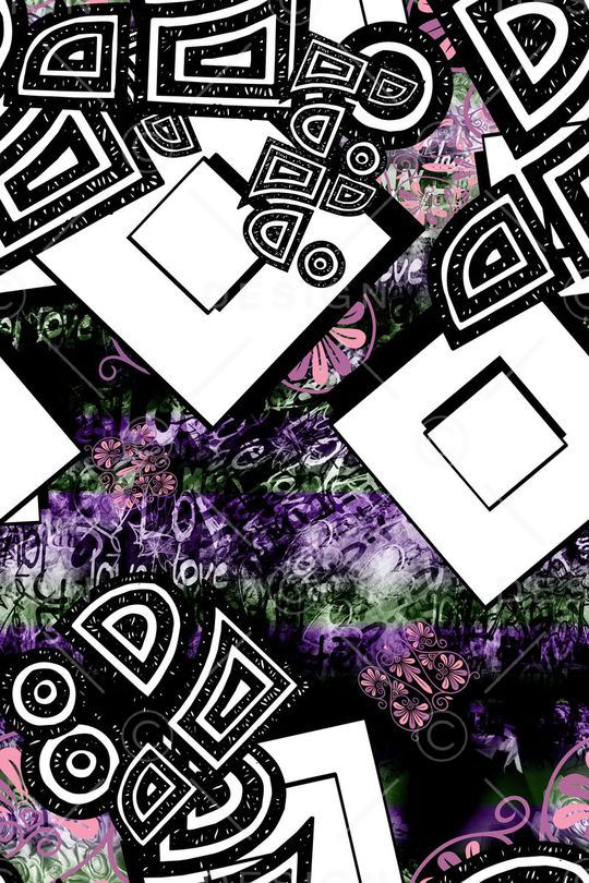 几何印花华亿平台图片