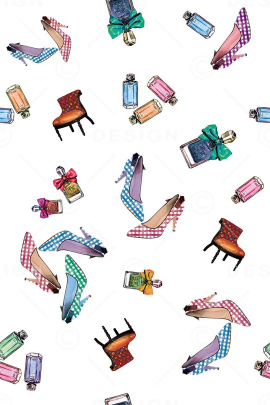 潮流时尚大牌印花华亿平台图片