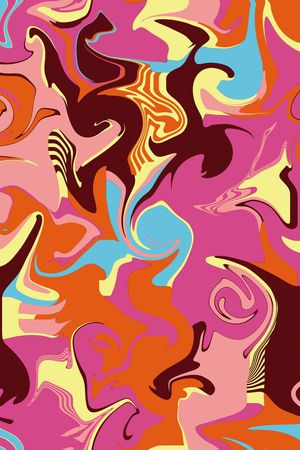 几何印花华亿平台图片