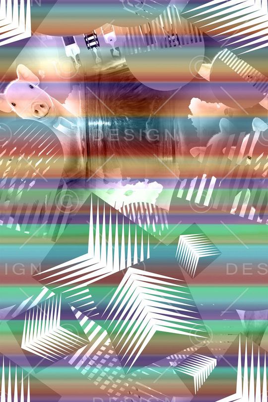 长巾围巾印花华亿平台图片