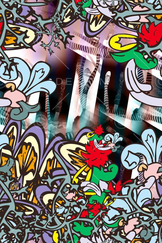 长巾围巾印花华亿平台图片