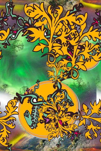 长巾围巾印花华亿平台图片