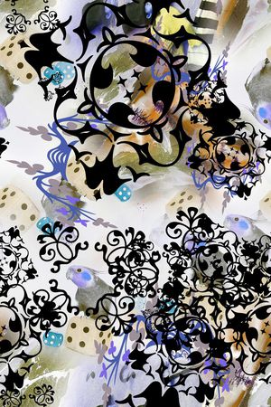 长巾围巾印花华亿平台图片