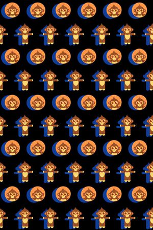 卡通印花华亿平台图片