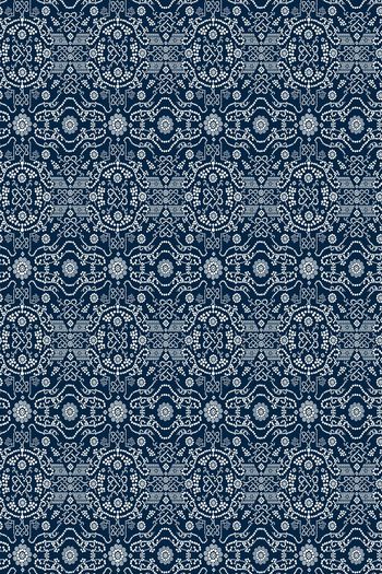 516076-民族风复古部落圆点花纹商务男装衬衫