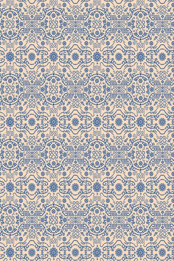 516081-民族风复古部落圆点花纹商务男装衬衫