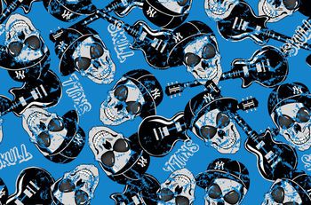 516124-骷髅头吉他手 